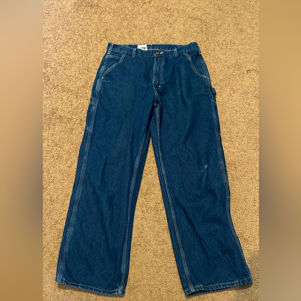 Carhartt jeans size 34x32
